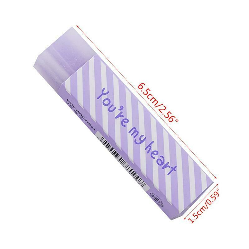 Novelty Jelly Eraser Colored Eraser Rectangular Eraser Safe Eco-friendly Durable