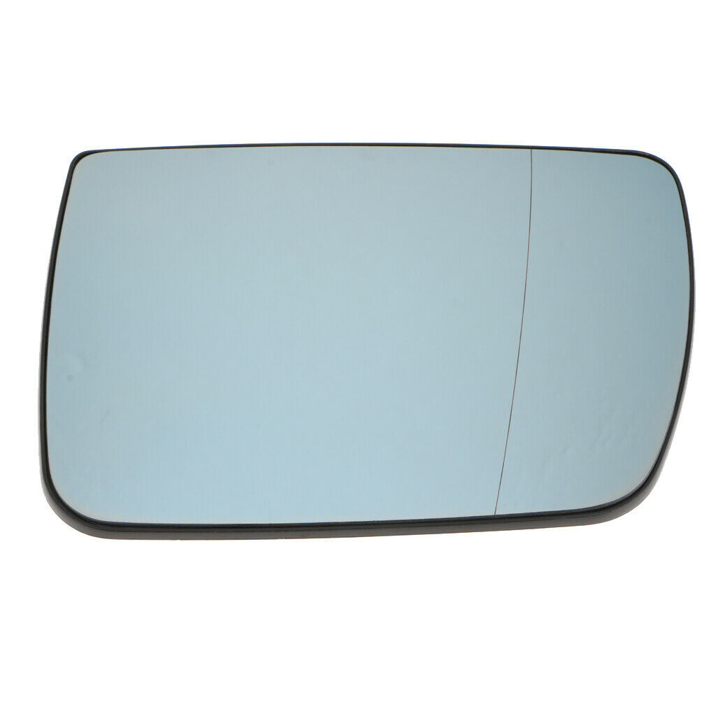 Pair Blue Side Wing Glass Rearview Mirror Heated for BMW E53 1999-2006