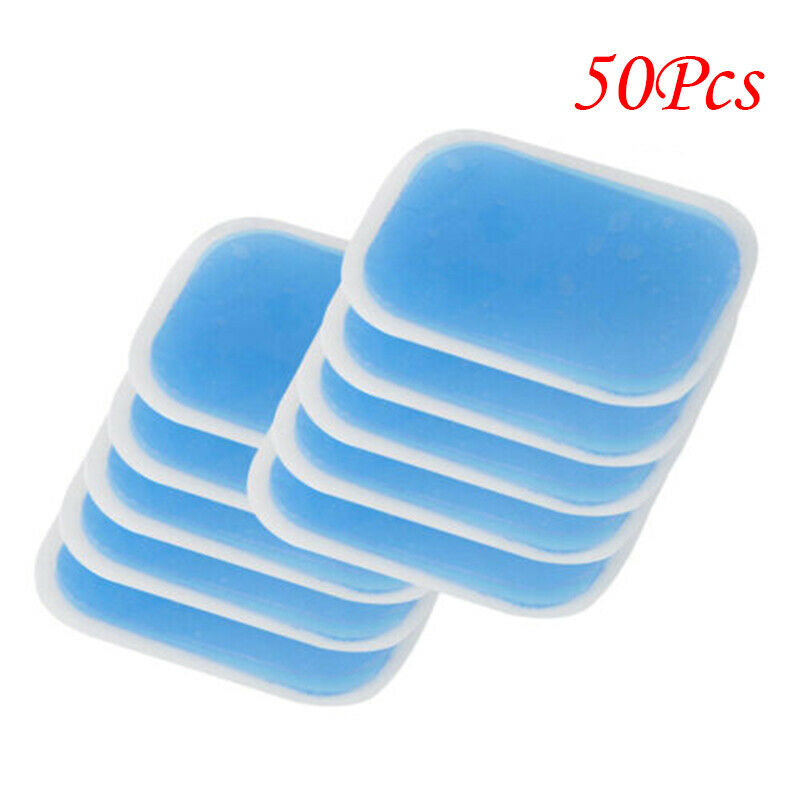 50 X Gel Pads Sheet Hydrogel ABS Abdominal Muscle Stimulator Trainer Toning Belt