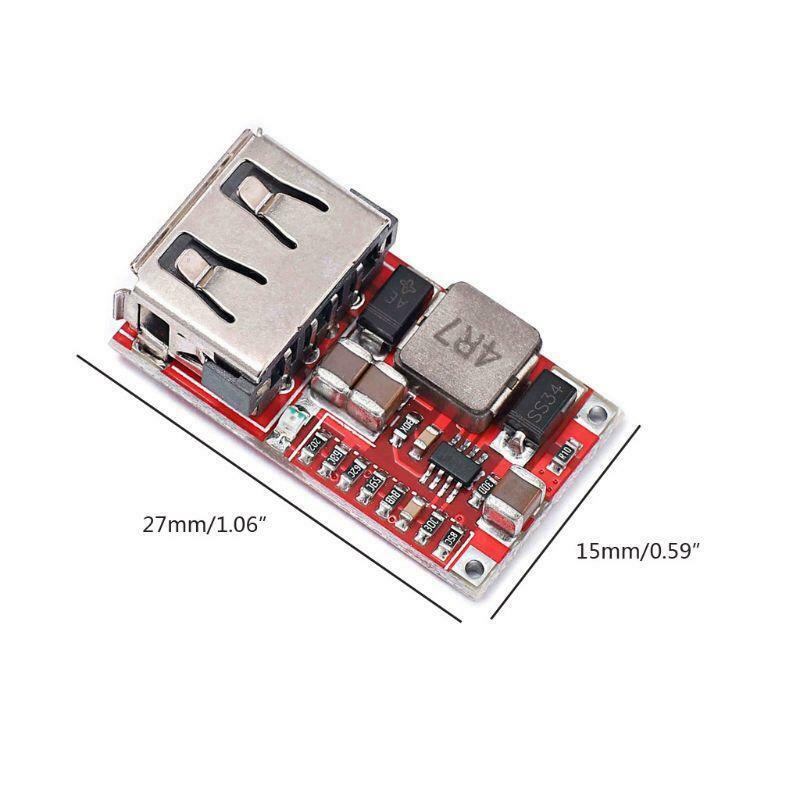 6-24V 12V/24V to 5V 3A CAR USB Charger Module DC-DC-Buck Step Down Converter