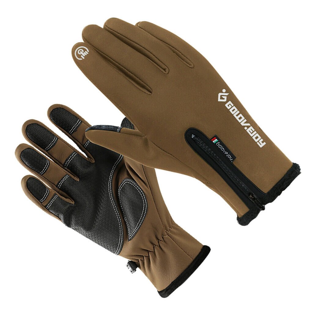 Waterproof Bike Full Finger Gloves Touch Screen Gloves Windproof Men Women