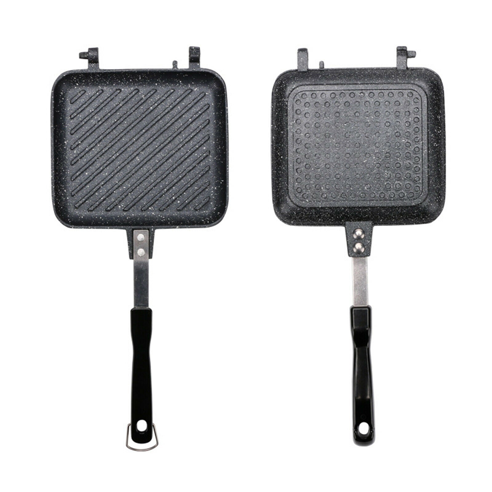 Gas Aluminum Sandwich Maker Bread Machine Waffle Oven Grill Frying Pan