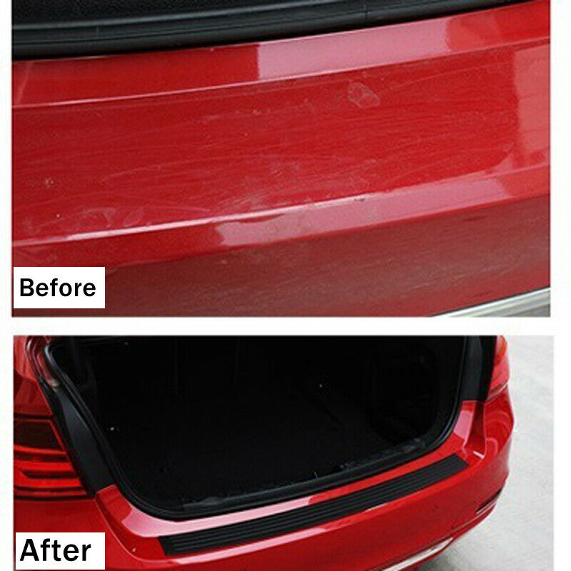 104CM Rubber Car SUV Trunk Sill Plate Bumper Guard Protector Pad Cover Anti-skid