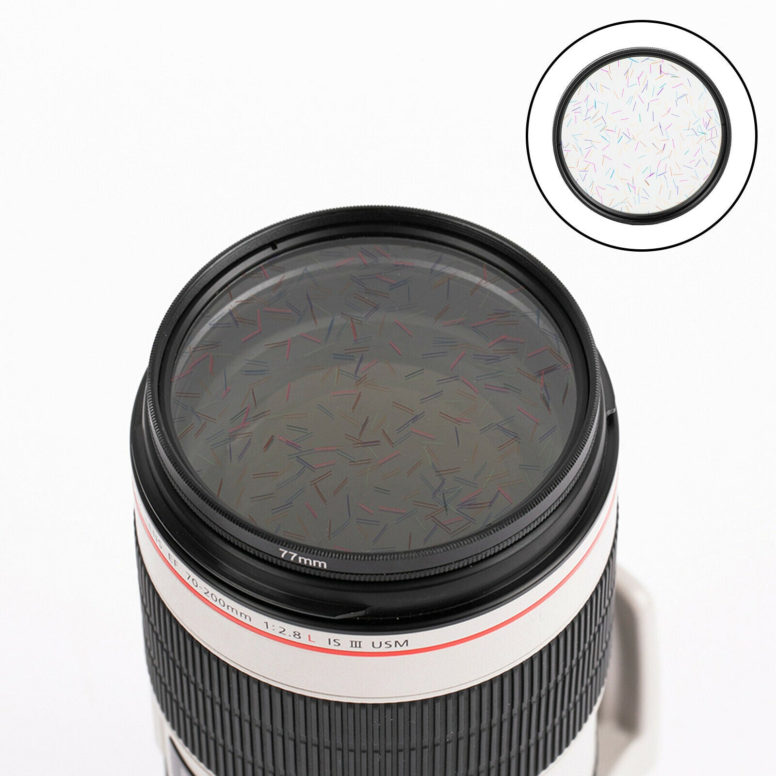 77mm Star Filter Streak Filter Classic Style for DSLR Micro SLR Cameras
