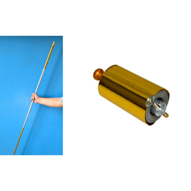 Length Appearing Cane Metal Magic Tricks Magician Stage Close Up Illusion HN US