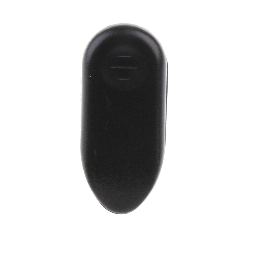 10 Earphone Headset Mic Tidy Cable Wire Lapel Clip holder Organizer Black