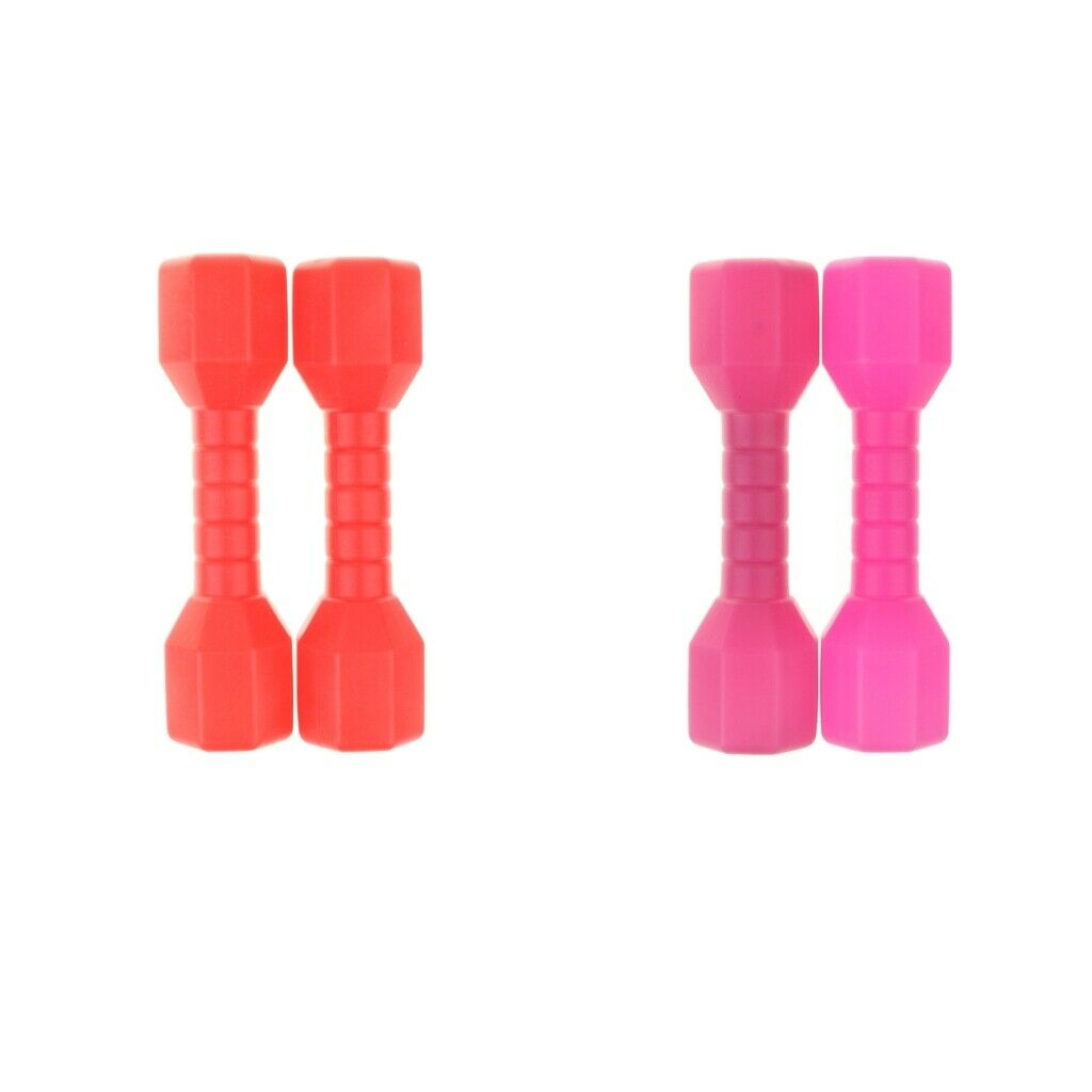 4x Hex Kids Hand Dumbbells Home Exercise Fitness Core Strength Training