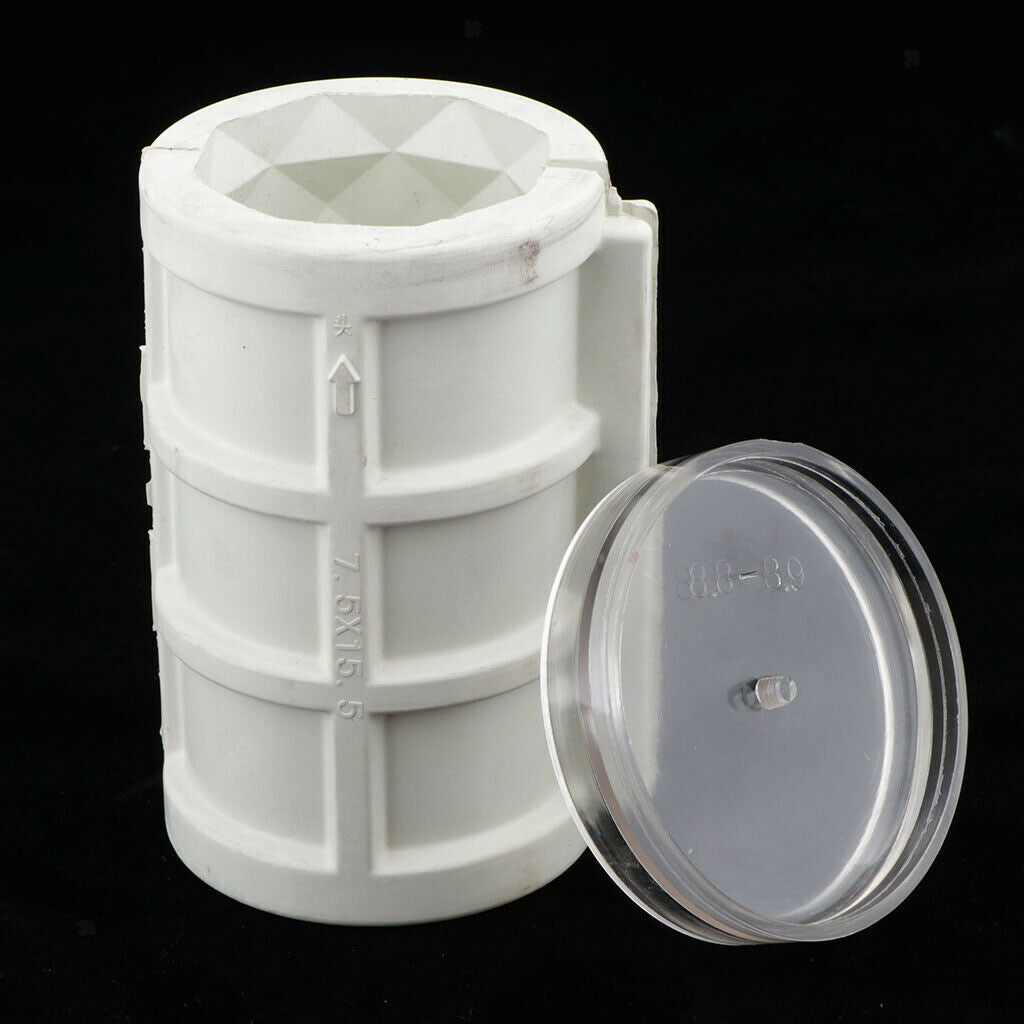 Cylinder Shape Rubber Mold Candle Mould for DIY Handmade Craft Candle Making