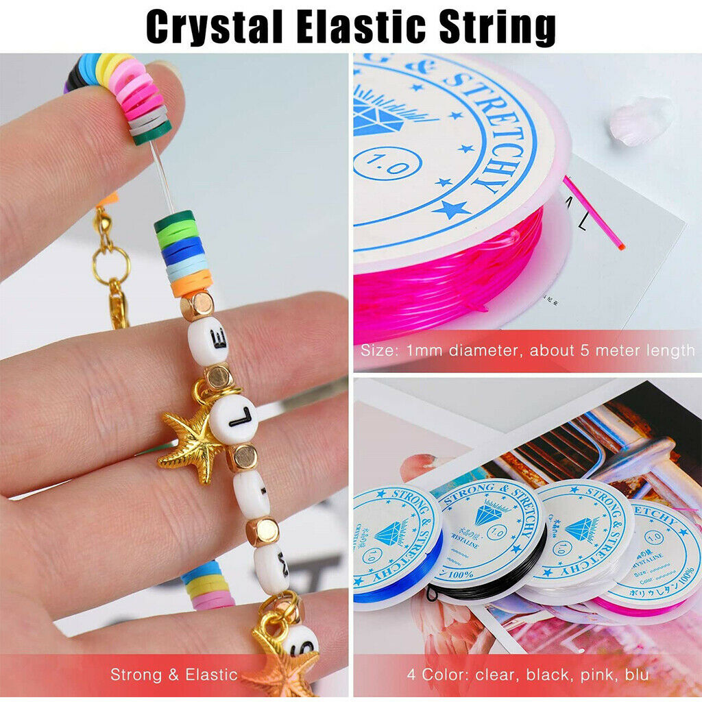4278 Clay Heishi Beads Disc Beads Jewelry Marking Bracelets Necklace DIY 6mm