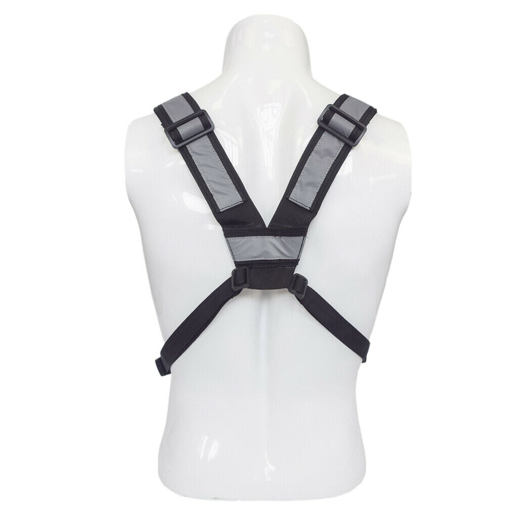 Radio Chest Harness Chest Front Pack Pouch Holster Vest Rig for 2 Way Radios