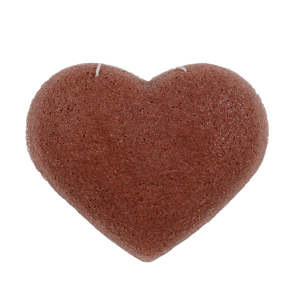 Konjac Cleaning Sponge Puff Exfoliating Facial Sponge for Deep Clean Red