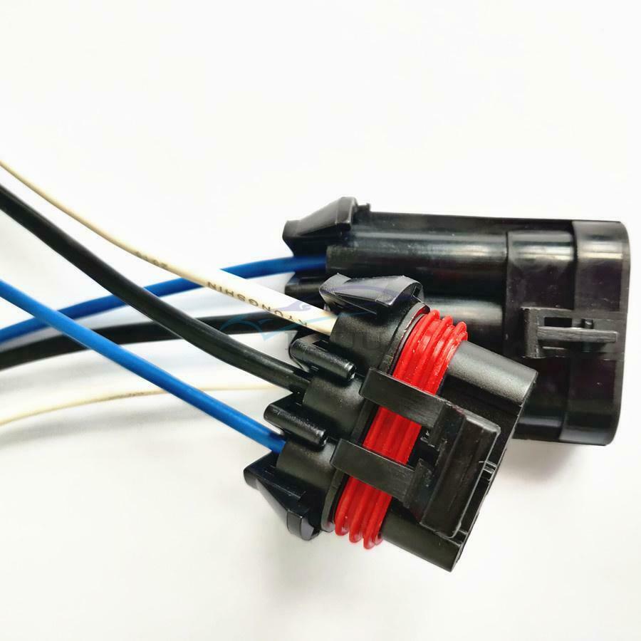 1 Piece Male And Female Cooling Fan Connector For Chevrolet Corvette C6 2005-13