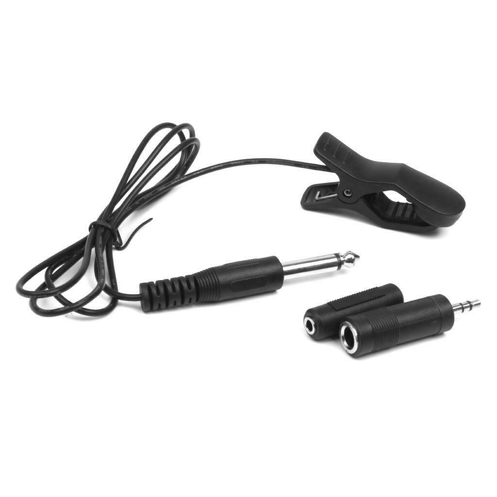 Universal General Acoustic Guitar Clip On Pickups With 2x Adapters