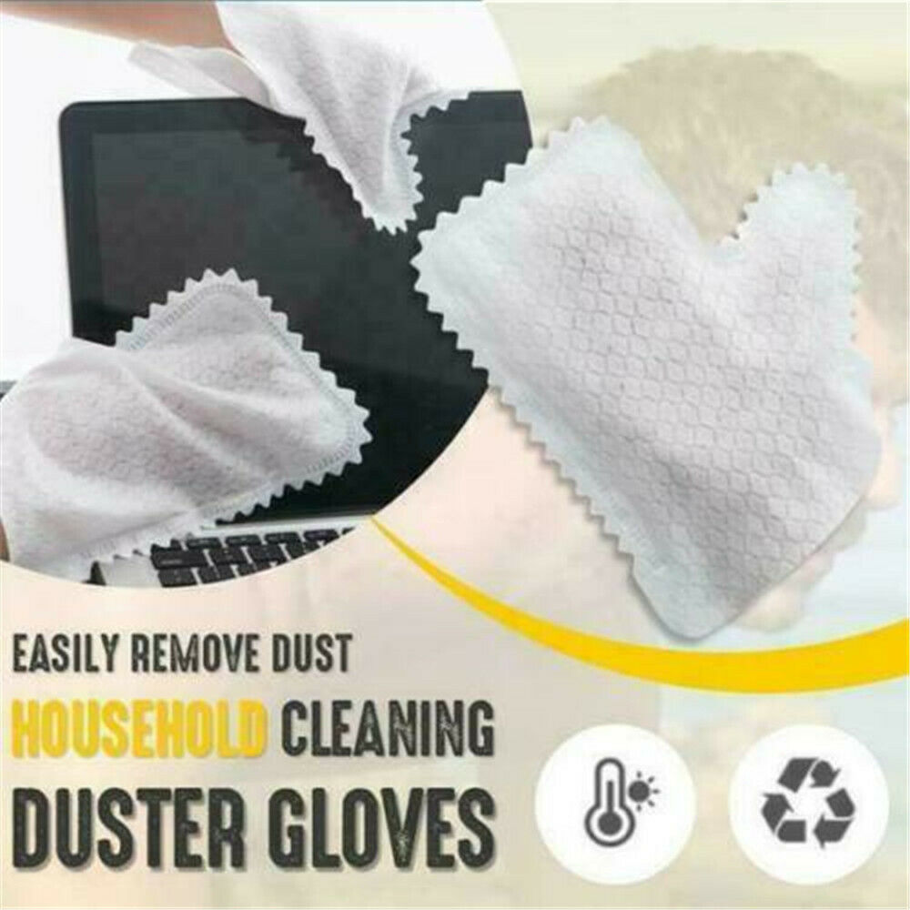 10 X/bag Home Fish Scale Cleaning Duster Gloves Throwaway Non-woven