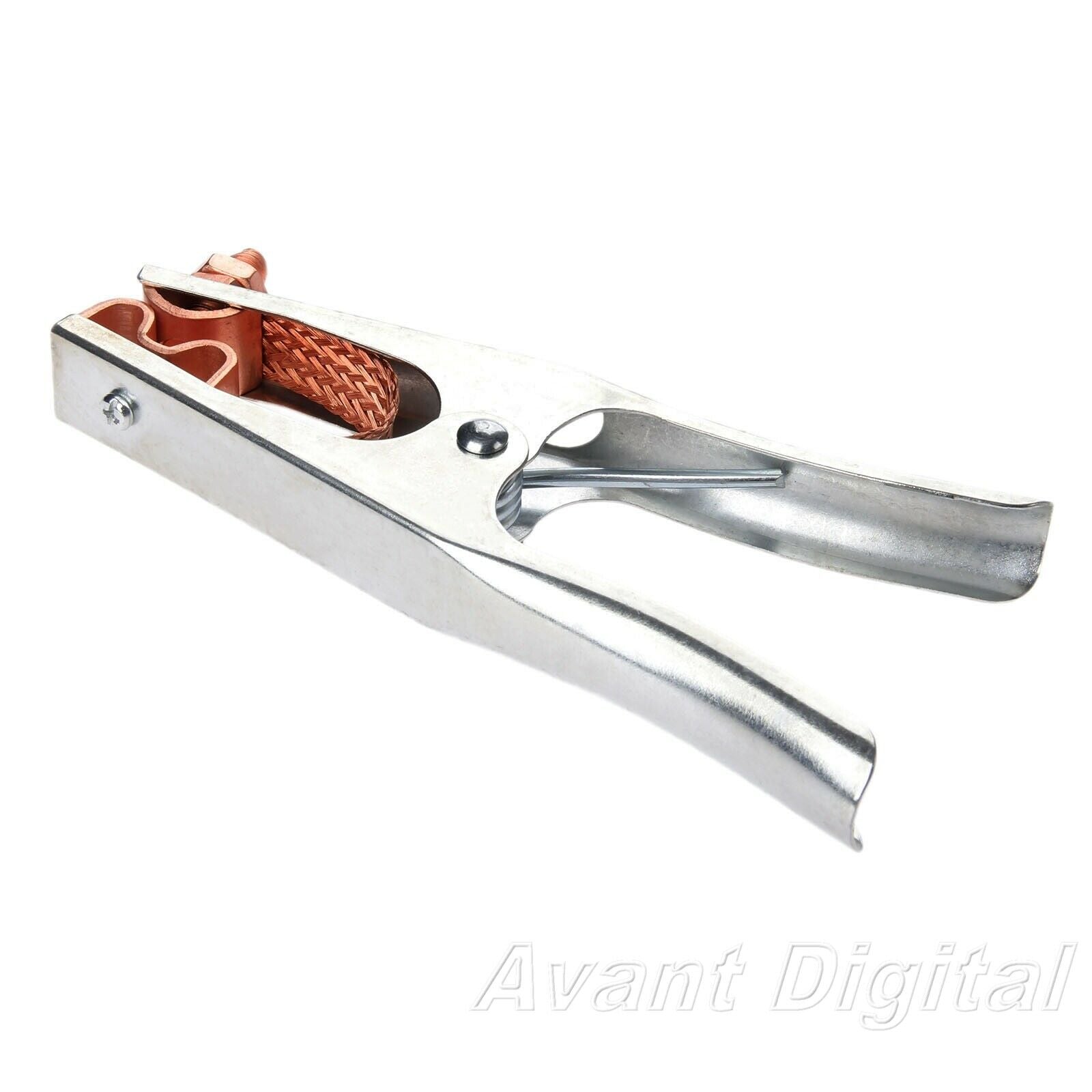 Strong spring Steel Copper Arc Welding Ground Earth Ground Clamp 400Amp Welder