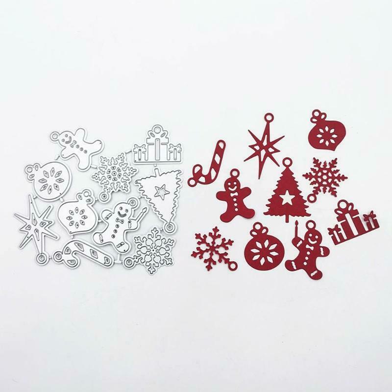 Christmas pendant Metal Cutting Dies Stencil DIY Scrapbooking Album Cards crafts