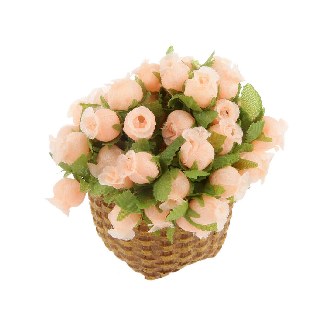 144pcs Artificial Rose Head Silk