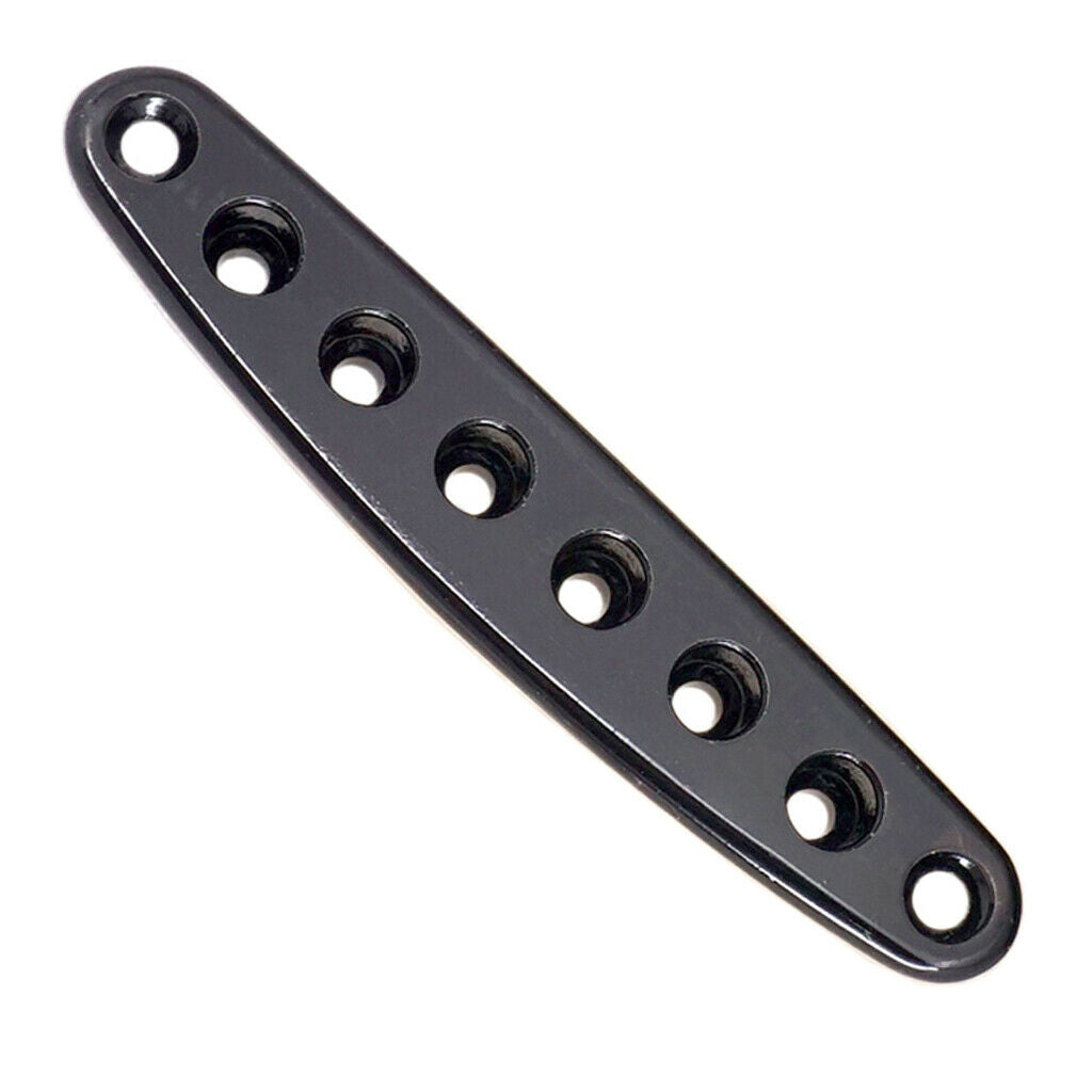 Guitar String Ferrules Bushing Plate Electric Guitar Parts Accessory Black