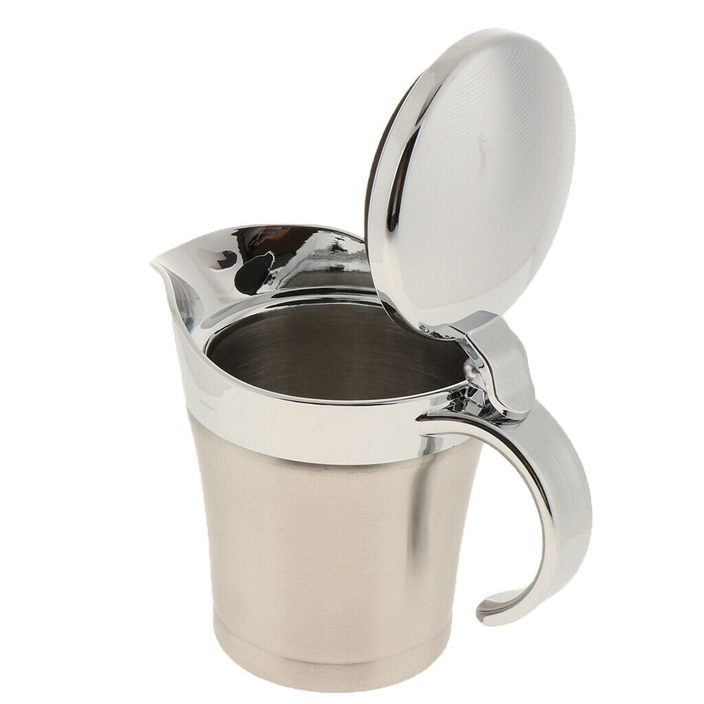 304 Stainless Steel Juice Steak Sauce Bottle Double Thermal Preservation