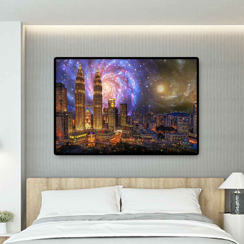 DIY Magic City Paper Puzzles 1000pcs for Adults Kids Jigsaw Picture Toys @
