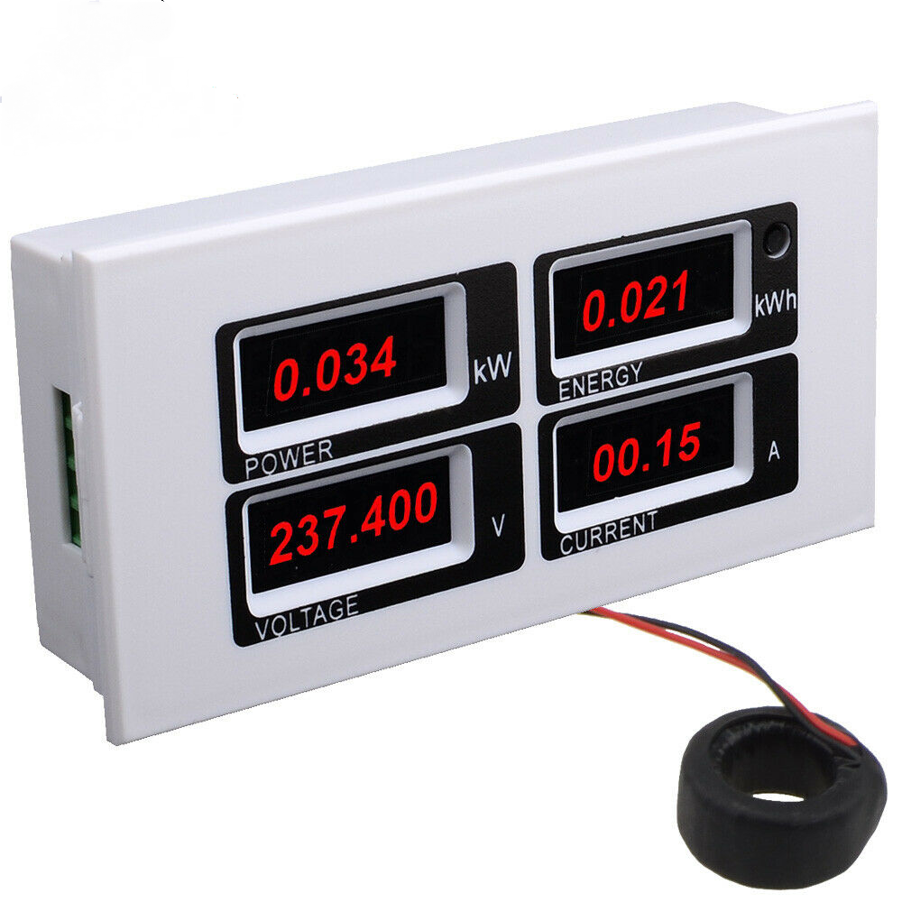 Ac80-260V100A Voltage/current Meter with Serial Communication Function