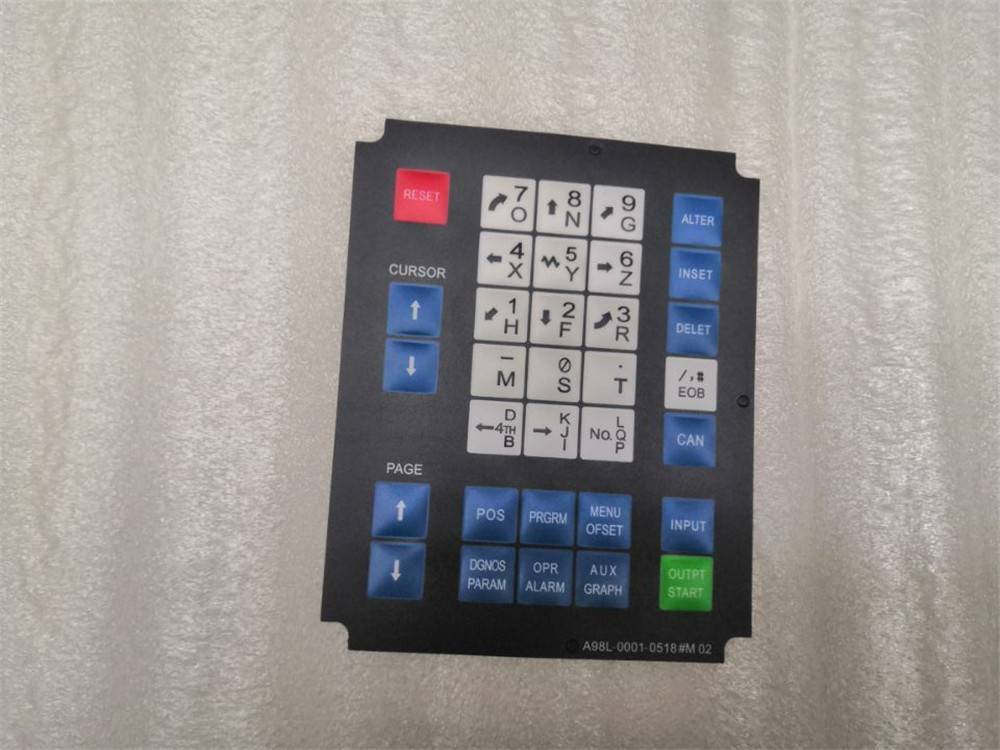 New FOR FANUC A98L-0001-0518#M 02 A98L-0001-0518#M02 MEMBRANE KEYSHEET KEYPAD