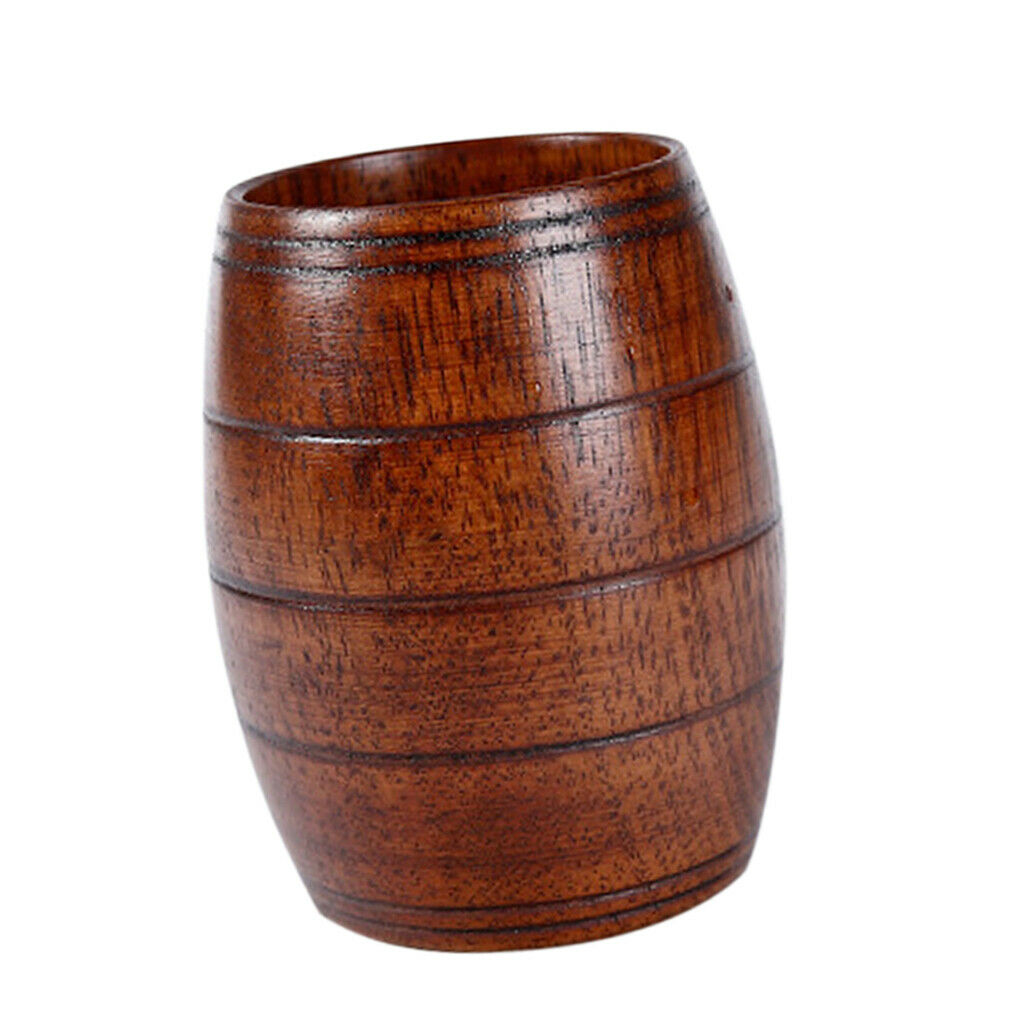 Wood Cup Mug Handcrafted for Outdoor Camping Picnic Hiking Party Decoration