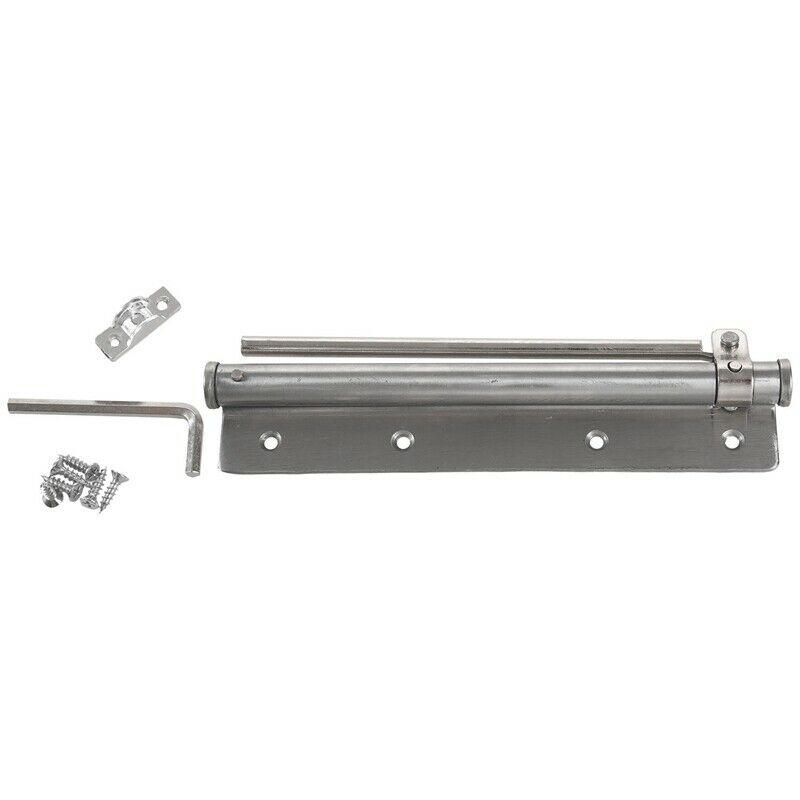 Door Closer Single Sp Strength Adjustable Surface Mounted Stainless Steel AutoX9