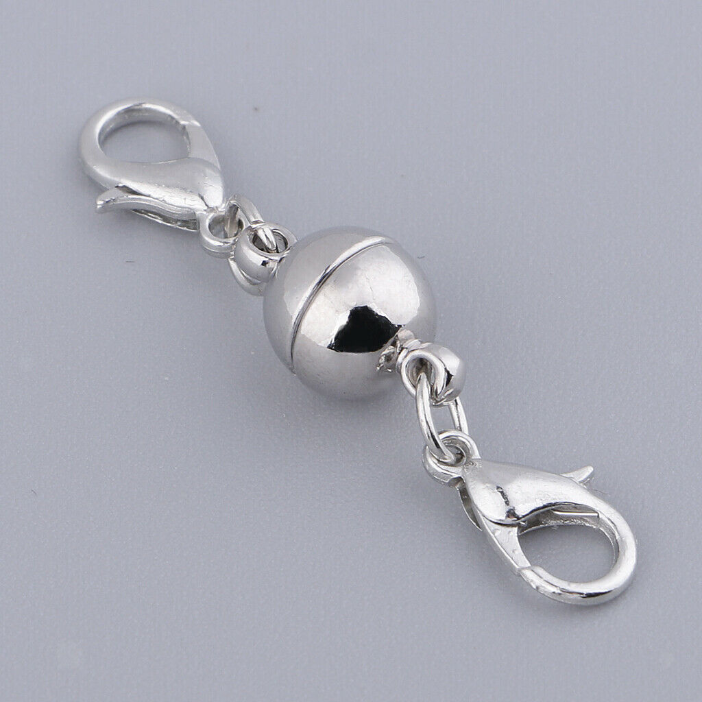 5 pieces Fine Lobster Clasp for Necklace Bracelet Magnetic Hook Jewelry DIY