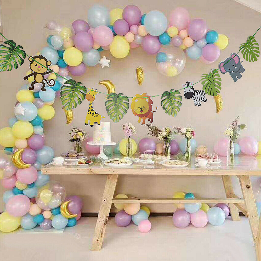 Cute garland pennant chain hanging decoration for Hawaii party themed party