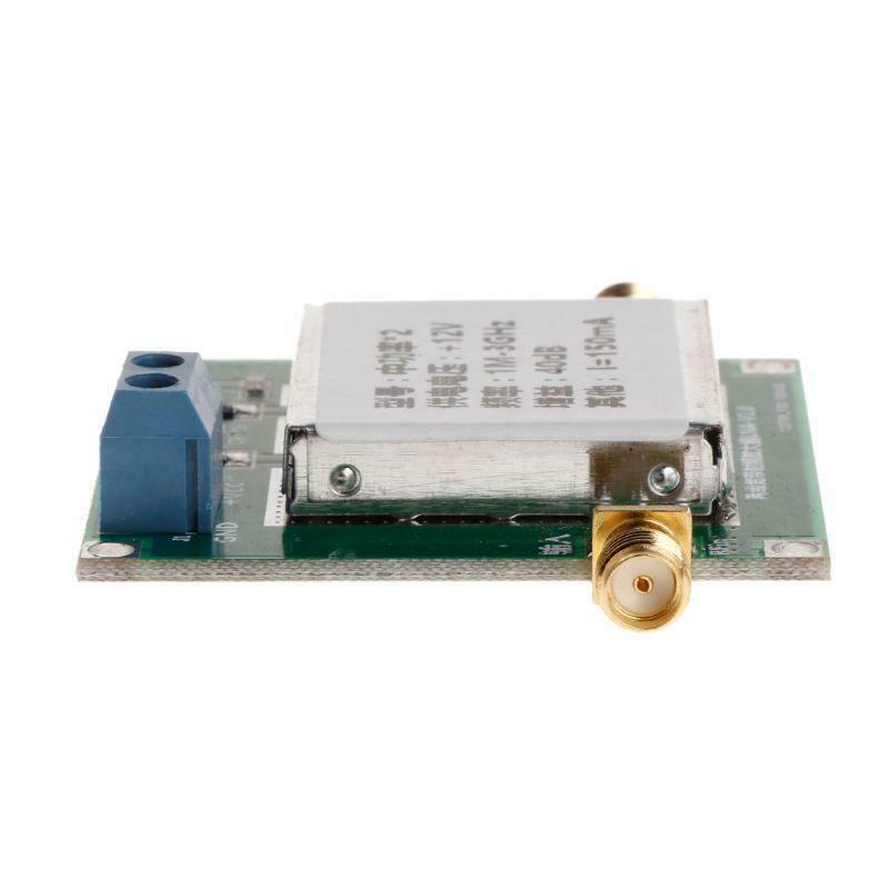 1-3000MHz 3Ghz Gain 40dB LNA RF Broadband Power Amplifier Module DC 12V 150mA