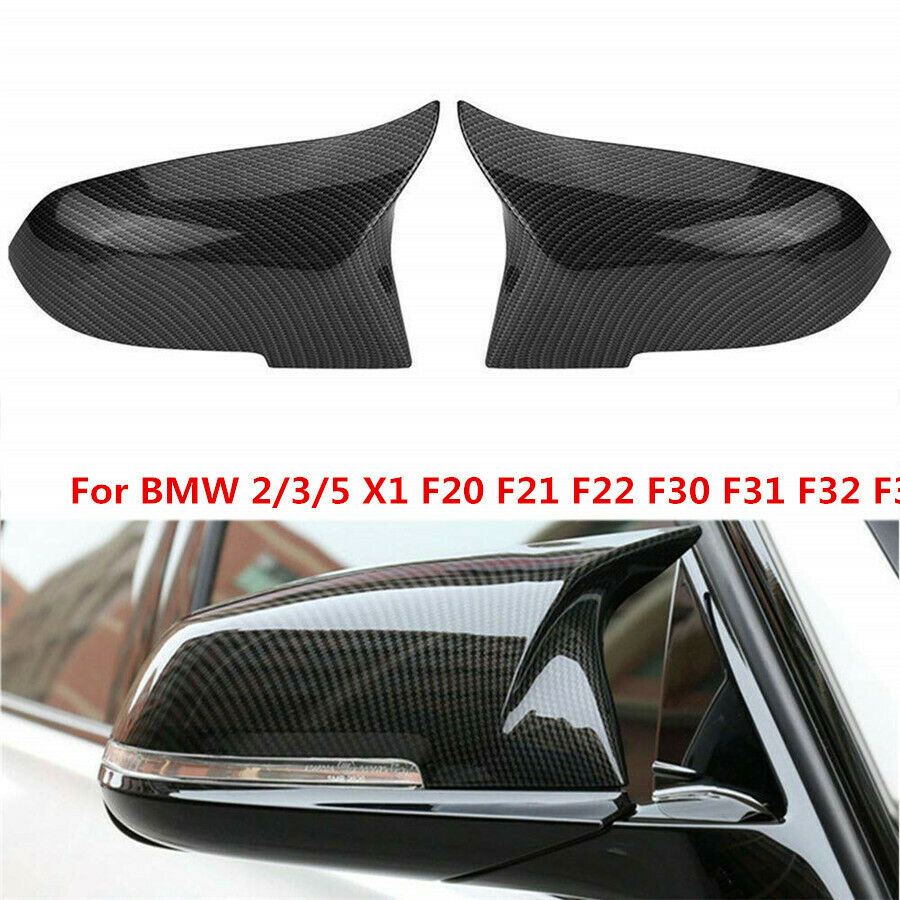 Look Mirror Cover Cap Carbon Fiber for BMW 2/3/5 X1 F20 F21 F22 F30 F31 F32 F33