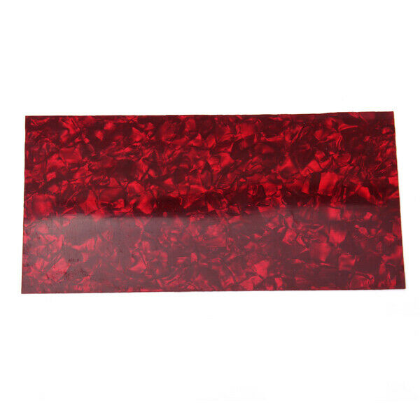 Red Tortoise Shell Celluloid Guitar Head Veneer Shell Sheet Also Jewelry Making