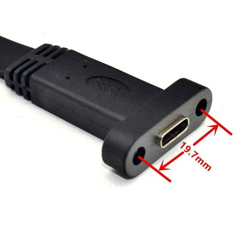 USB 3.1 Type C Front Panel Header Extension Cable,Type E to USB 3.1 Type C CabF1