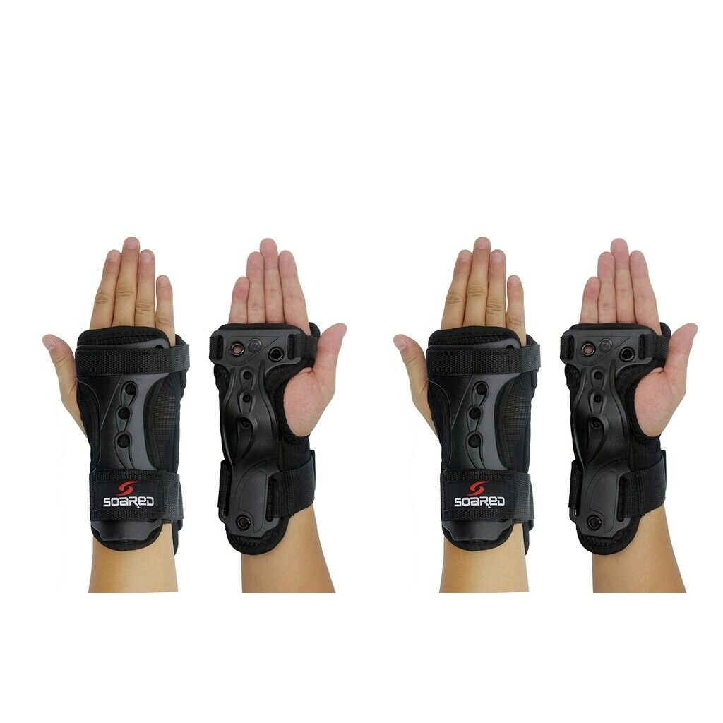 2 Set Skating Snowboard Wrist Guard Protective Gear Glove Wrist Support Pad
