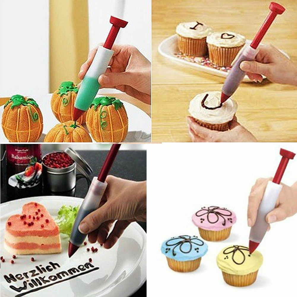 Pastry Icing Piping Bag Nozzles Tips Fondant Cake^Sugarcraft Tool Decors .l8