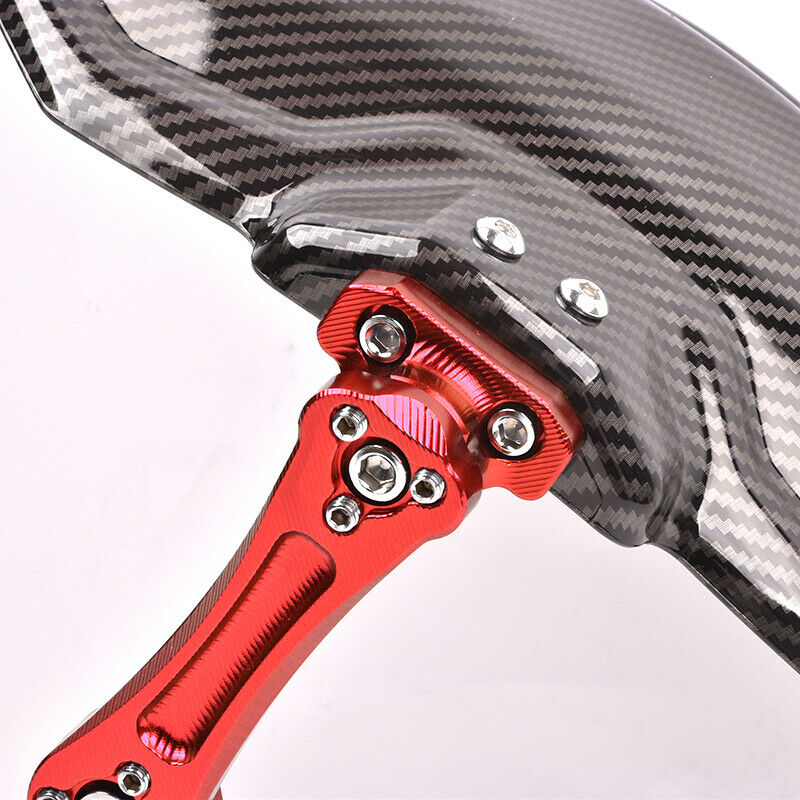 Motorcycle Rear Wheel Cover Fender Splash Guard Mudguard +Bracket Aluminum Alloy