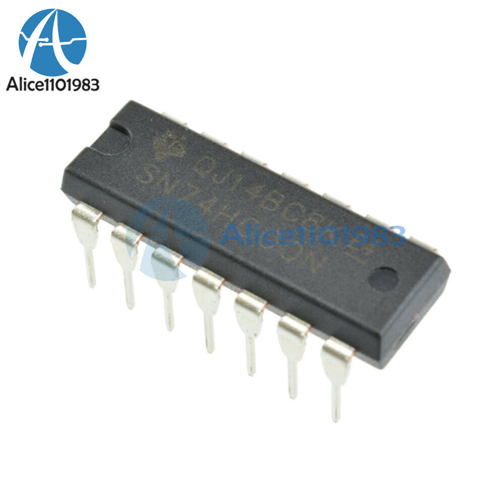 50PCS SN74HC00N 74HC00N IC QUAD 2-INPUT NAND GATE 14-DIP