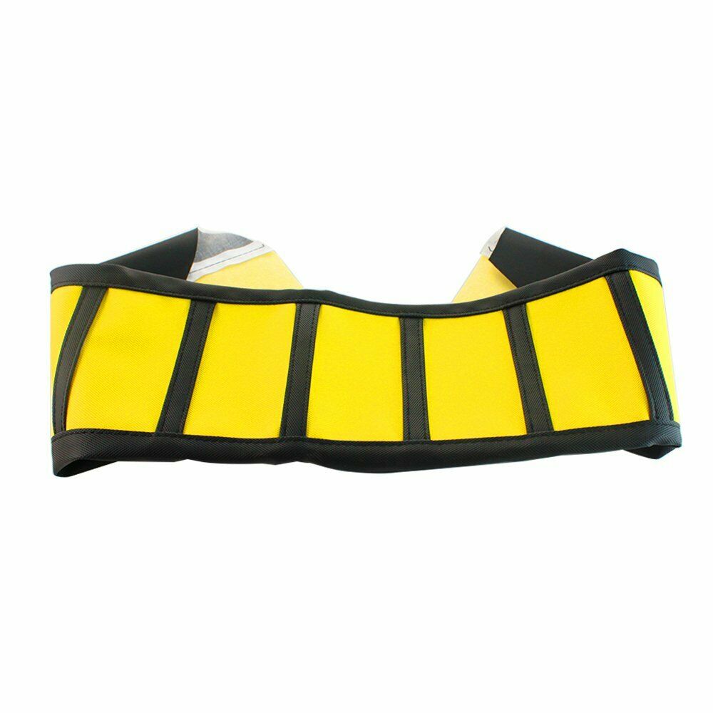 Motorcycle Yellow Rubber Ribbed Gripper Soft Seat Cover For HXXda CRF450X 05-16