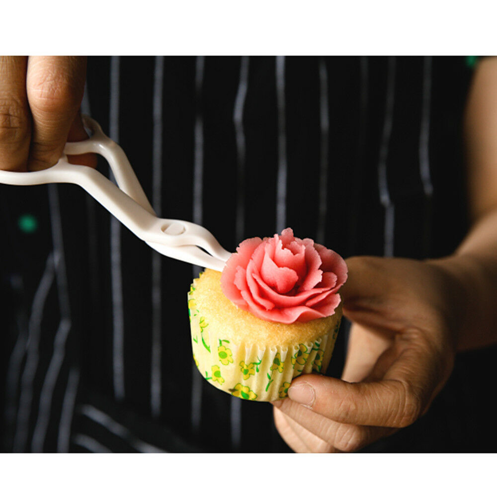 3Pcs/Set Icing Piping Scissors + Flower Stand Nail Cake Decorating Pastry Tools