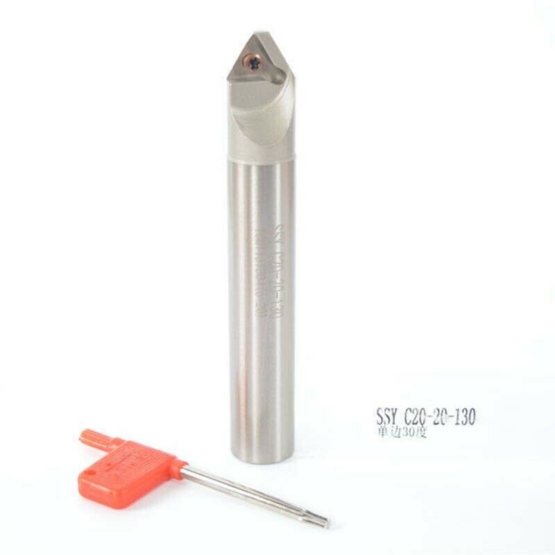 30° 5-20mm SSY C20-20-130 Chamfering drill tool holder+1PCS TCMT16T304 BP1125