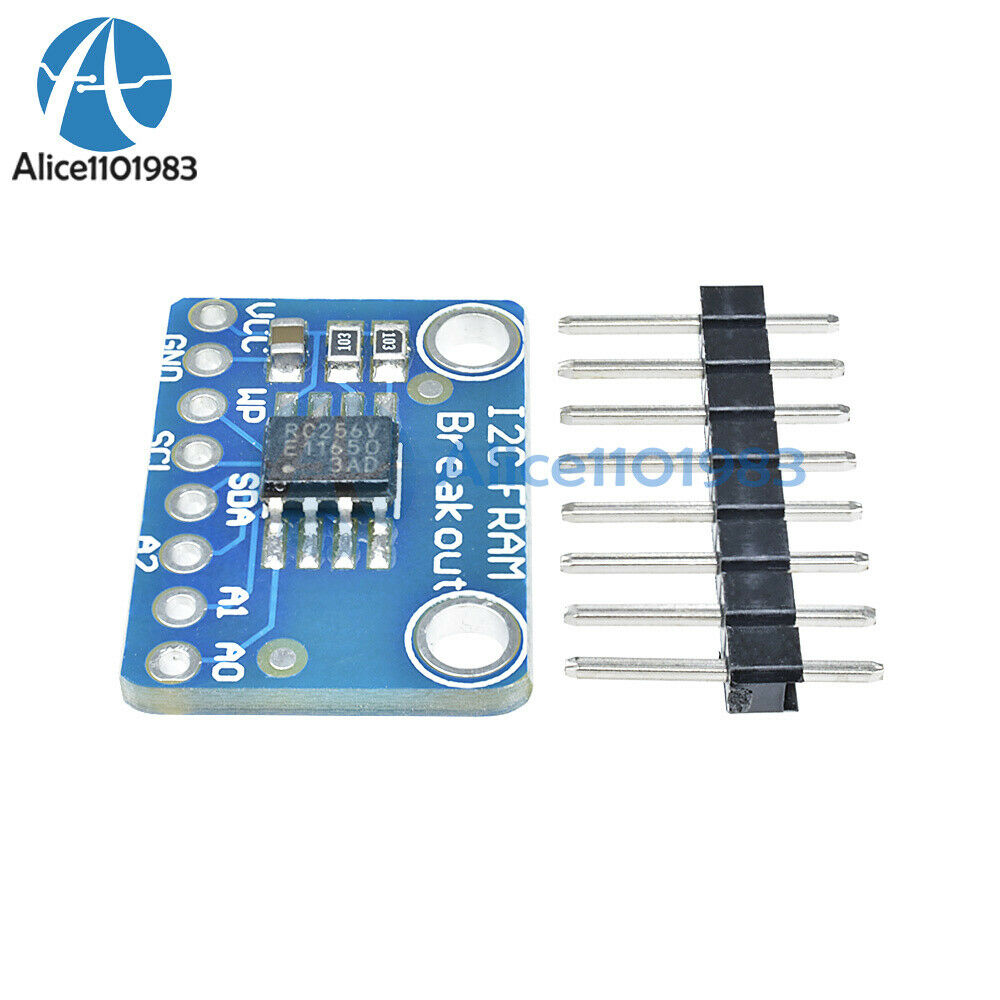 I2C IIC Non-Volatile FRAM MB85RC256V Breakout 256Kbit/32KByte Memory IC Tool DIY