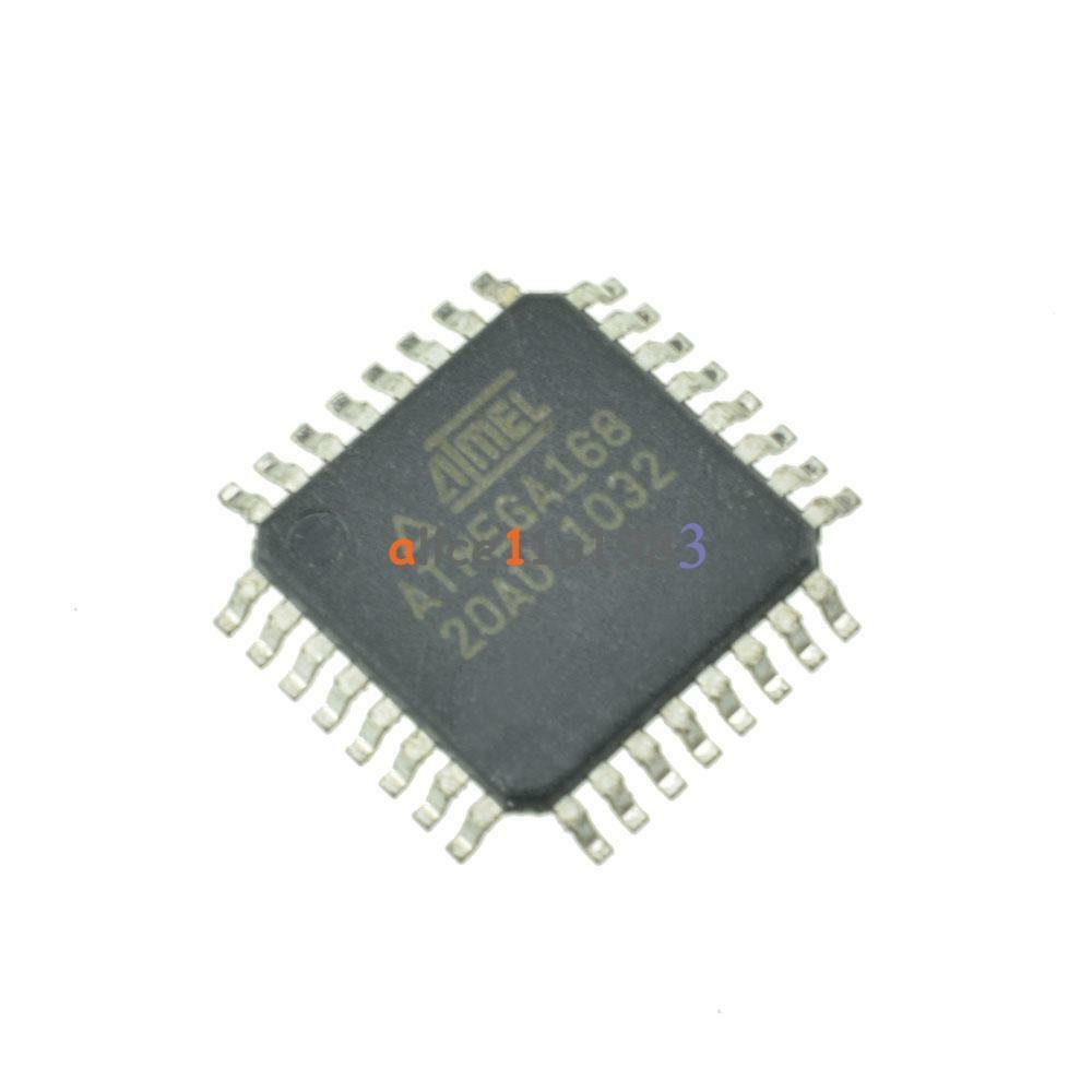 10PCS ATMEGA168-20AU IC MCU 8BIT 16KB FLASH 32TQFP SUPER GOOD  QUALITY