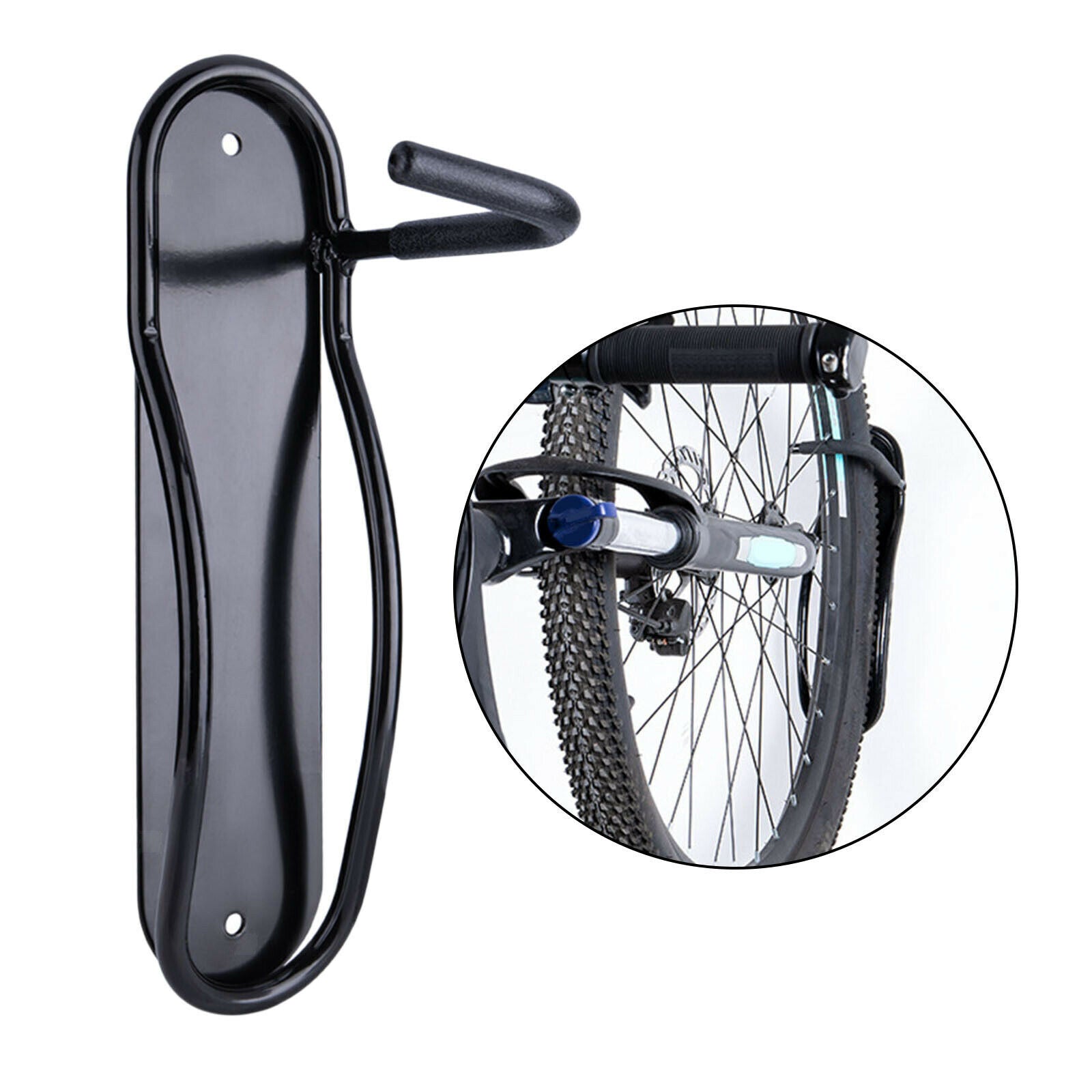 Bike Wall Hanger Display Storage Cycling Rack Holds up to 20kg Space Saving