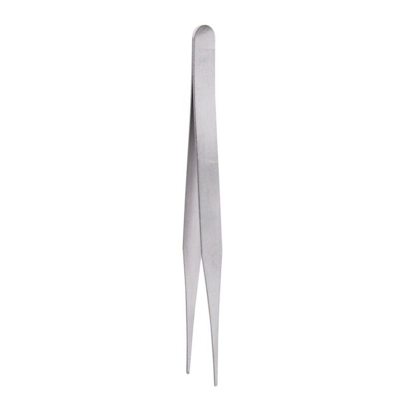 Tweezers tweezers doctor pliers Tweezers antistatic Metal curve round straightX5