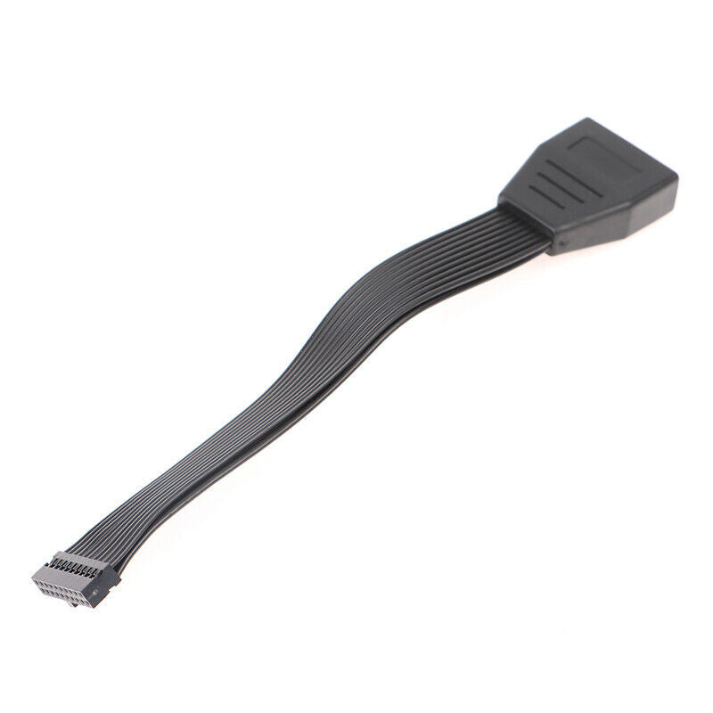 15CM USB 3.0 20Pin 19Pin Male to Female Motherboard Cable Adapter 26A.l8