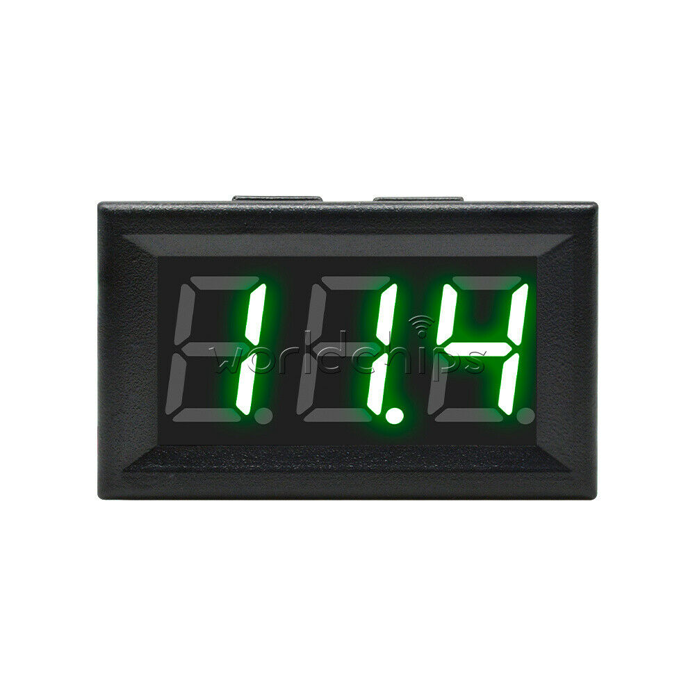 0.56" Inch Mini Voltmeter AC 70-500V Digital Green LED Voltage Panel Volt Meter