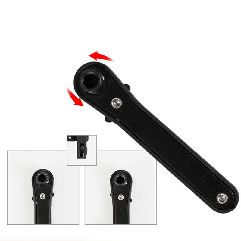 Mini Ratchet Wrench Socket Spanner 1/4 Hexagon for Screwdriver Drill B JYDFAU
