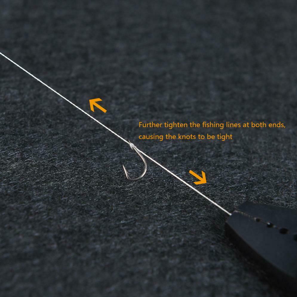 Electric Automatic Fishing Hook Line Knot Tying Device New Tool Fast Tackle