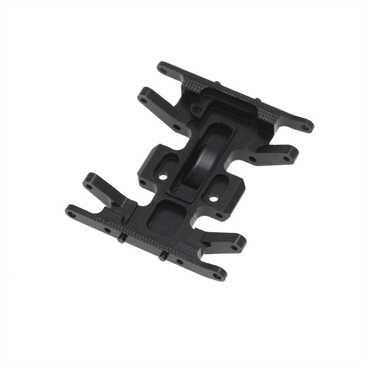 Aluminum alloy chassis Base Center Skid plate fixing frame for Axial SCX24 90081